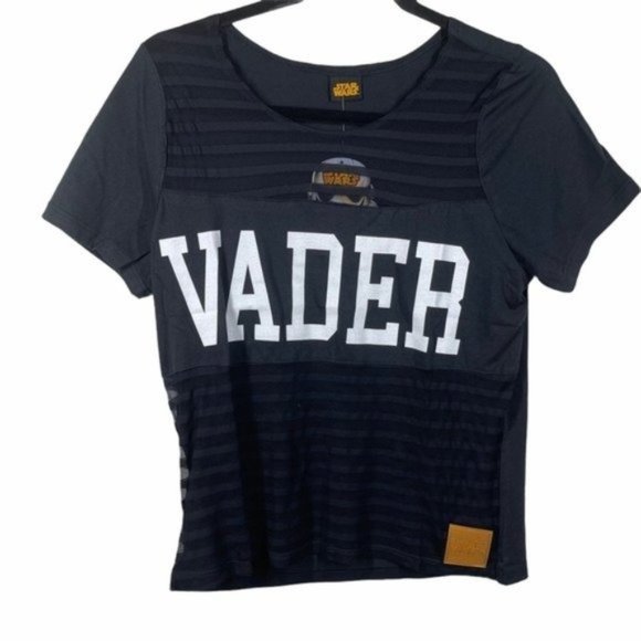 Star Wars Vader Shirt Mesh Sheer Black Small - Picture 1 of 7